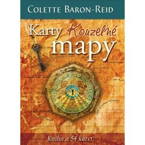 Karty Kouzelné mapy. Kniha + karty - Colette Baron-Reid