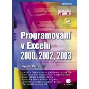 Programování v Excelu 2000, 2002, 2003 - Jaroslav Černý [E-kniha]