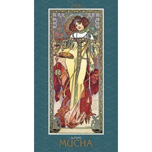 Alfons Mucha 2026 - nástěnný kalendář -  Autor Neuveden